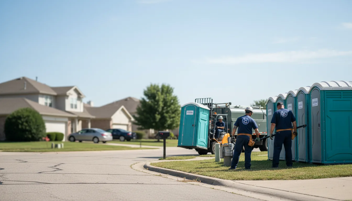Porta Potty Rental in Sparta, OH near me